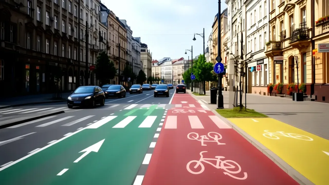 Łódź stawia na rowery – nowe drogi dla rowerów w centrum