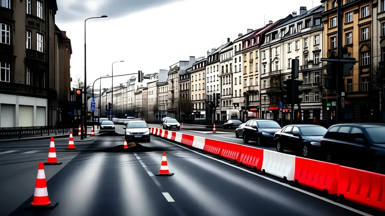 Remont al. Włókniarzy – co zmieni się dla kierowców
